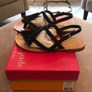 Like New Kate Spade Clorinda tassel sandal